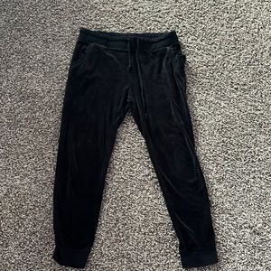 teens large velvet sweatpants